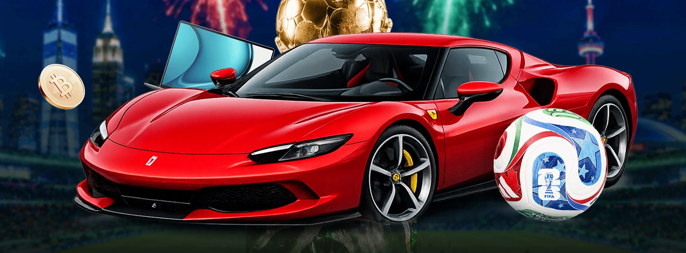 Fifa World Cup Betting - Win a Ferrari